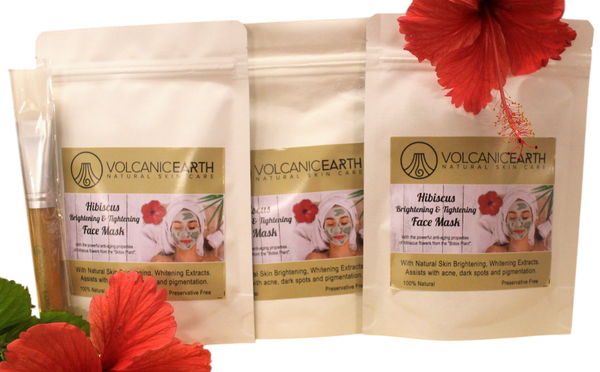 The Benefits Of Hibiscus Tea Are In This Mask! Hibiscus Face Mask - Triple Pack